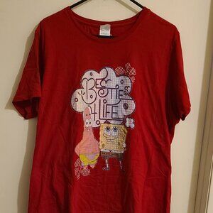 Nickelodeon Spongebob Squarepants Besties 4 Life XXL T-Shirt